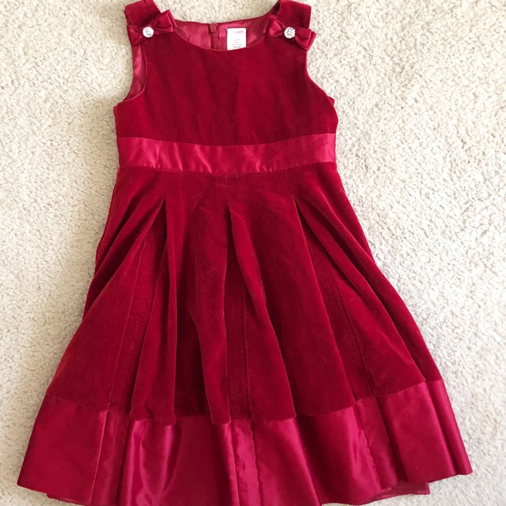 Gymboree velvet dress 7